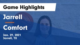 Jarrell  vs Comfort Game Highlights - Jan. 29, 2021