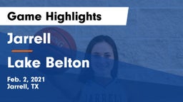 Jarrell  vs Lake Belton   Game Highlights - Feb. 2, 2021