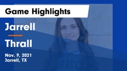 Jarrell  vs Thrall  Game Highlights - Nov. 9, 2021