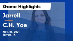 Jarrell  vs C.H. Yoe  Game Highlights - Nov. 23, 2021