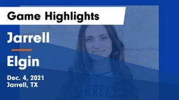 Jarrell  vs Elgin Game Highlights - Dec. 4, 2021