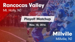 Matchup: Rancocas Valley vs. Millville  2016