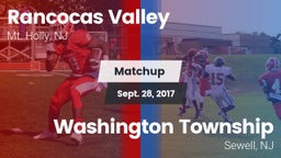 Matchup: Rancocas Valley vs. Washington Township  2017