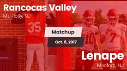 Matchup: Rancocas Valley vs. Lenape  2017