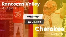 Matchup: Rancocas Valley vs. Cherokee  2018