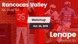 Matchup: Rancocas Valley vs. Lenape  2018