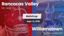 Matchup: Rancocas Valley vs. Williamstown  2019