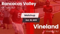 Matchup: Rancocas Valley vs. Vineland  2019