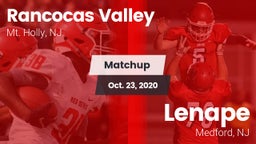 Matchup: Rancocas Valley vs. Lenape  2020
