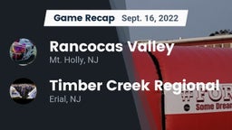 Recap: Rancocas Valley  vs. Timber Creek Regional  2022