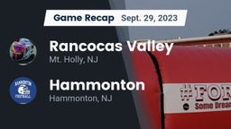 Recap: Rancocas Valley  vs. Hammonton  2023