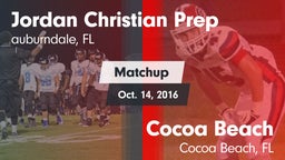 Matchup: Jordan Christian Pre vs. Cocoa Beach  2016