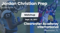 Matchup: Jordan Christian Pre vs. Clearwater Academy International  2017