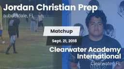 Matchup: Jordan Christian Pre vs. Clearwater Academy International  2018