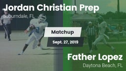 Matchup: Jordan Christian Pre vs. Father Lopez  2019