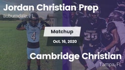 Matchup: Jordan Christian Pre vs. Cambridge Christian  2020