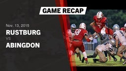 Recap: Rustburg  vs. Abingdon  2015