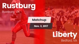 Matchup: Rustburg  vs. Liberty  2017