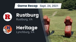 Recap: Rustburg  vs. Heritage  2021