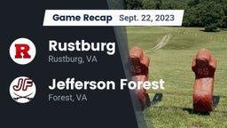 Recap: Rustburg  vs. Jefferson Forest  2023