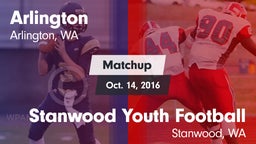 Matchup: Arlington High vs. Stanwood Youth Football 2016