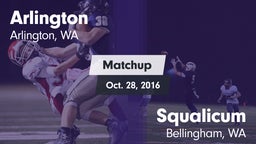 Matchup: Arlington High vs. Squalicum  2016