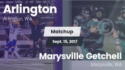 Matchup: Arlington High vs. Marysville Getchell  2017