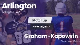Matchup: Arlington High vs. Graham-Kapowsin  2017