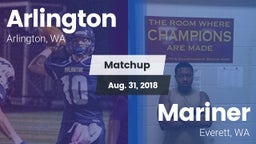 Matchup: Arlington High vs. Mariner  2018