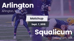 Matchup: Arlington High vs. Squalicum  2018
