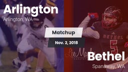 Matchup: Arlington High vs. Bethel  2018