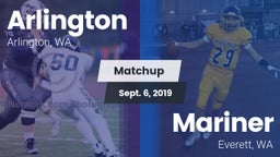 Matchup: Arlington High vs. Mariner  2019