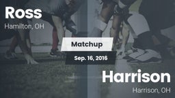 Matchup: Ross  vs. Harrison  2016