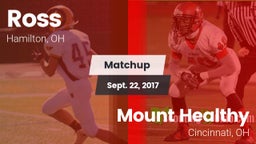 Matchup: Ross  vs. Mount Healthy  2016