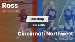 Matchup: Ross  vs. Cincinnati Northwest  2016