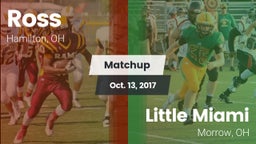 Matchup: Ross  vs. Little Miami  2016