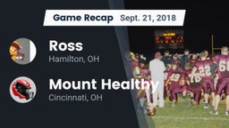 Recap: Ross  vs. Mount Healthy  2018