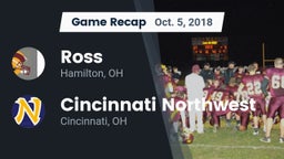 Recap: Ross  vs. Cincinnati Northwest  2018