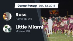 Recap: Ross  vs. Little Miami  2018