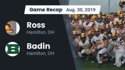 Recap: Ross  vs. Badin  2019