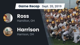 Recap: Ross  vs. Harrison  2019