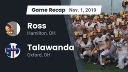 Recap: Ross  vs. Talawanda  2019