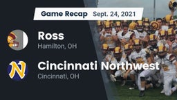 Recap: Ross  vs. Cincinnati Northwest  2021