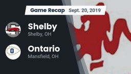 Recap: Shelby  vs. Ontario  2019