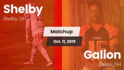 Matchup: Shelby  vs. Galion  2019