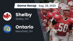 Recap: Shelby  vs. Ontario  2020