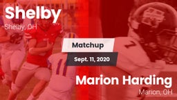 Matchup: Shelby  vs. Marion Harding  2020