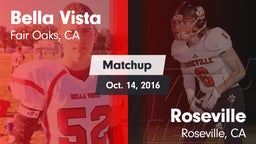 Matchup: Bella Vista High vs. Roseville  2016