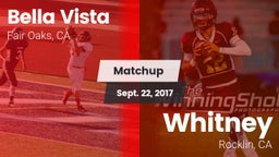 Matchup: Bella Vista High vs. Whitney  2017