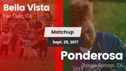 Matchup: Bella Vista High vs. Ponderosa  2017